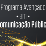 Banner do Programa Avançado em Comunicação Pública